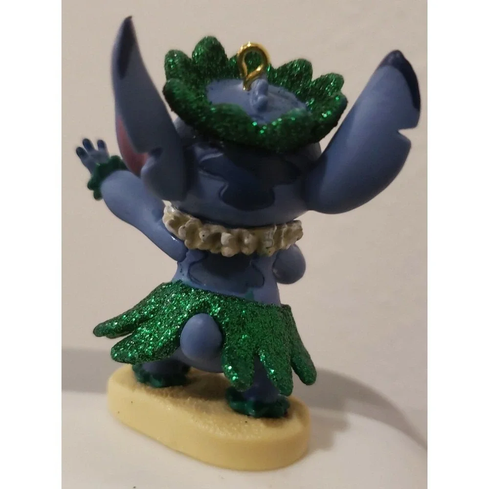 HULA‎ STITCH from Lilo & Stitch Figurine Holiday Christmas Tree Ornament C-16